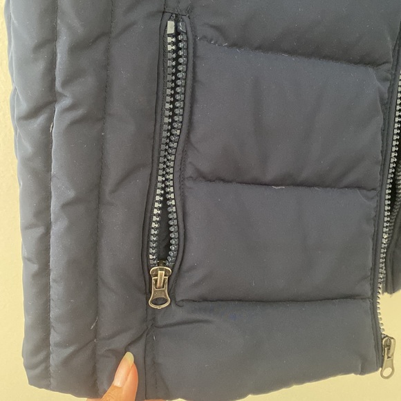 Bass Down Filled Blue Vest - Picture 2 of 7